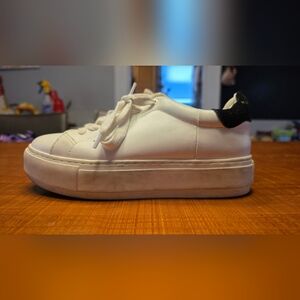 Kurt Geiger White Sneakers with Black Detail